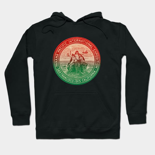 1915 San Francisco World Exposition Hoodie by historicimage